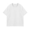 8 White Drop Shoulder T-Shirt