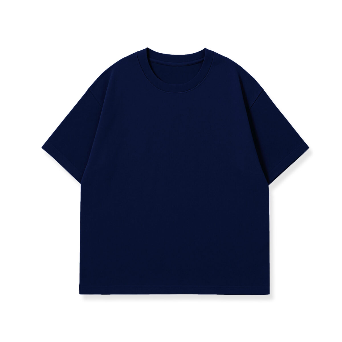 1 Navy Blue Drop Shoulder T-Shirt