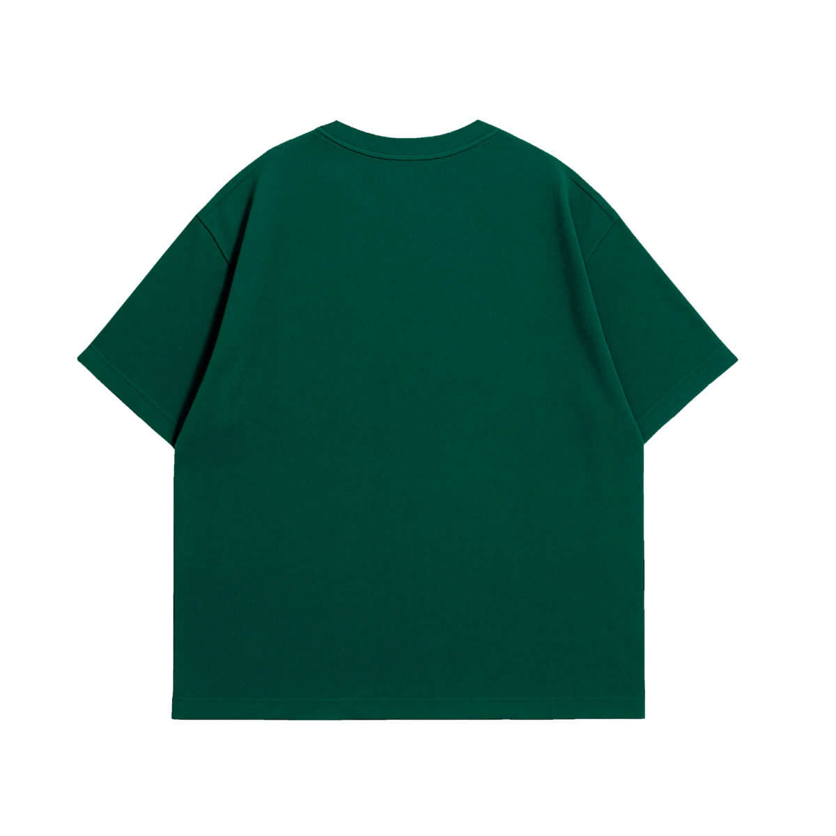 10 Bottle Green Drop Shoulder T-Shirt