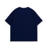 6 Navy Blue Drop Shoulder T-Shirt